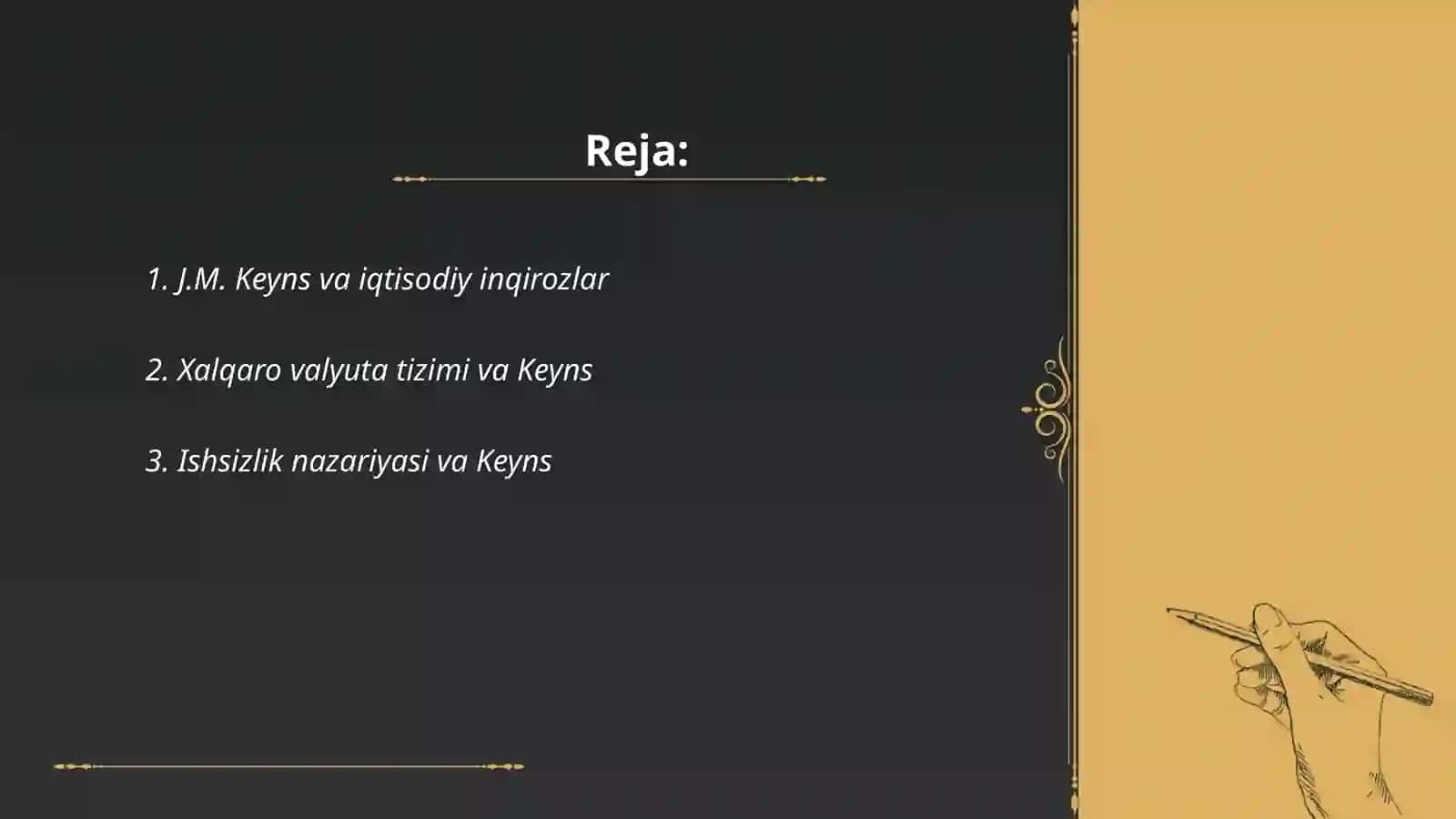 J.M.Keyns ta’limoti 2