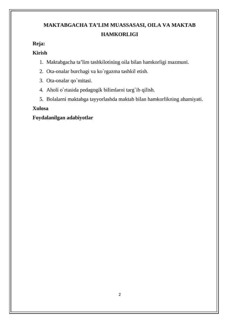 Nizomiy Nomidagi Pedagogika Maktabgacha va Boshlang'ich Ta'lim 2