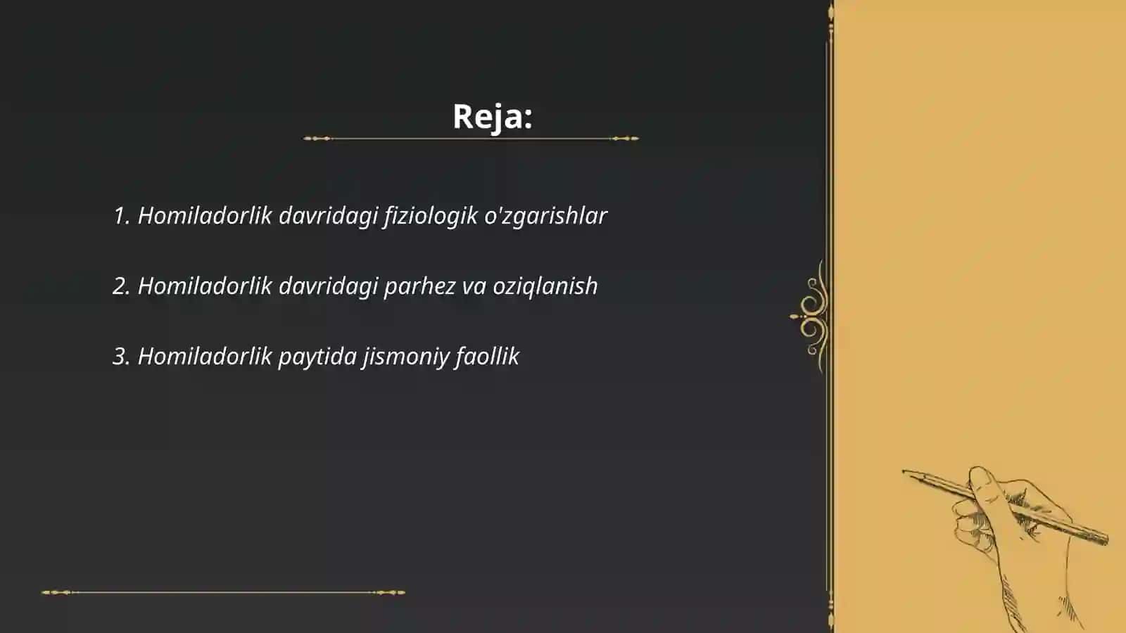 Homilani noaniq holati 2