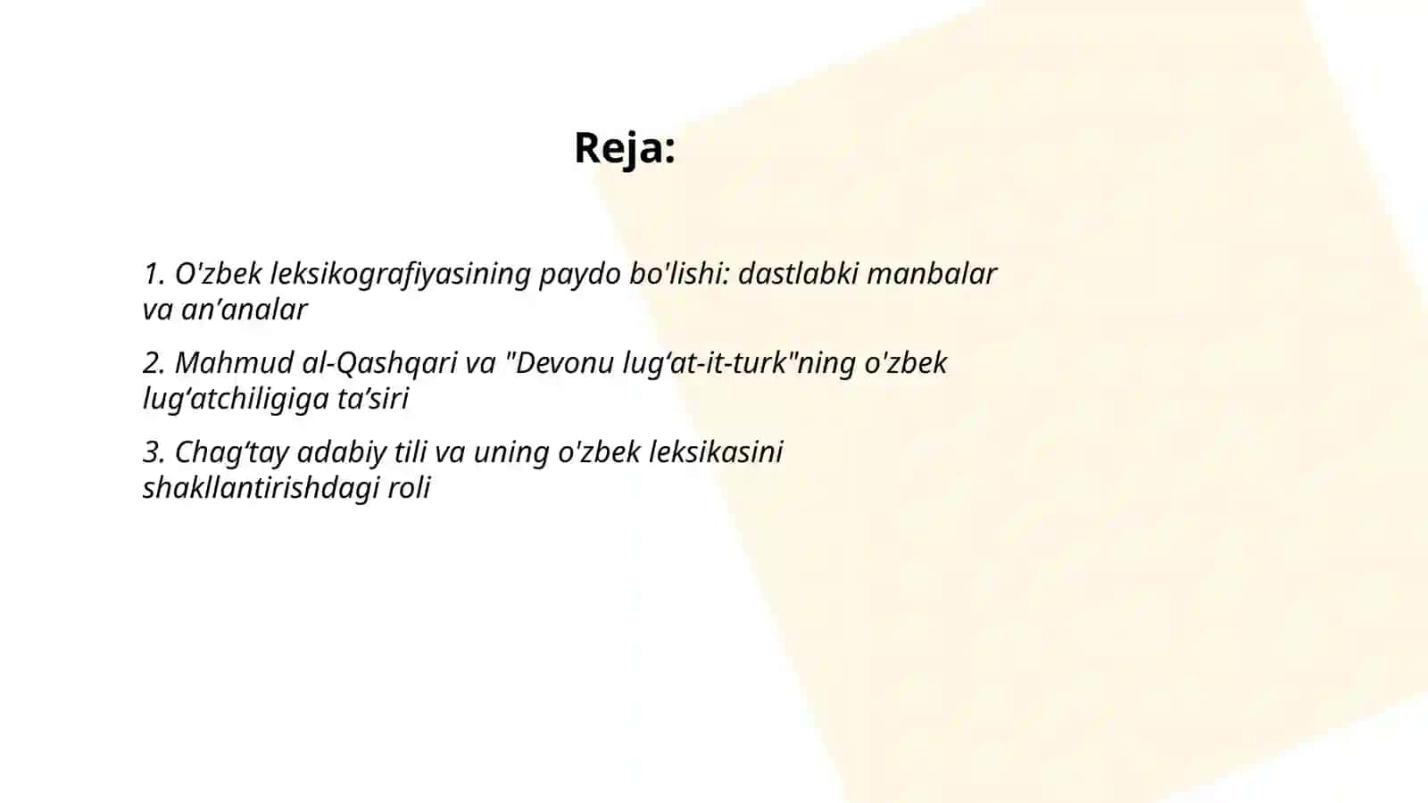 O'zbek leksikografiyasining tarixiy ildizlari 2