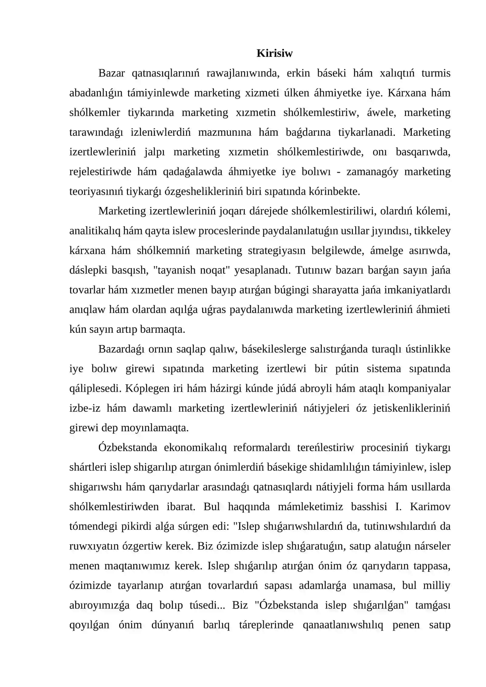 Marketing izertlewleriniń tiykarǵı basqıshları 2