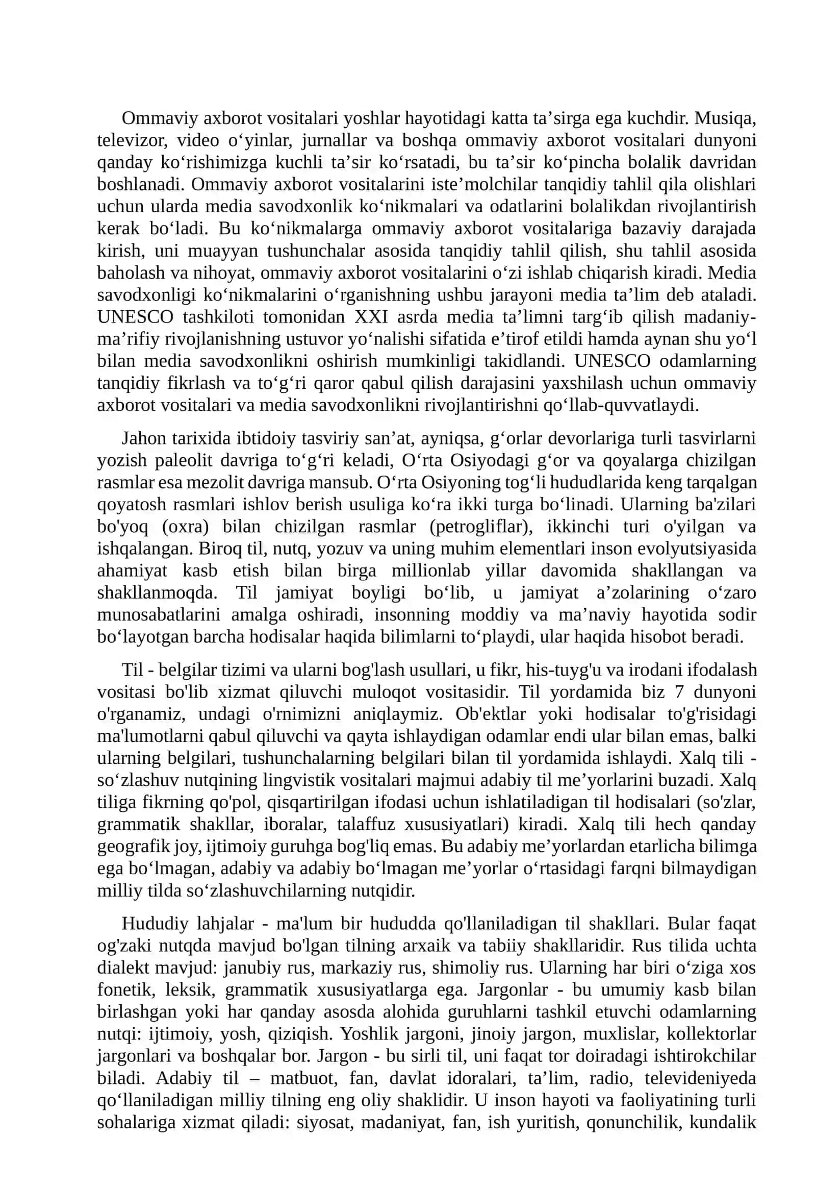 Mediasavodxonlik va axborot madaniyati evolyutsiyasi va uning jamiyatdagi ahamiyati 2