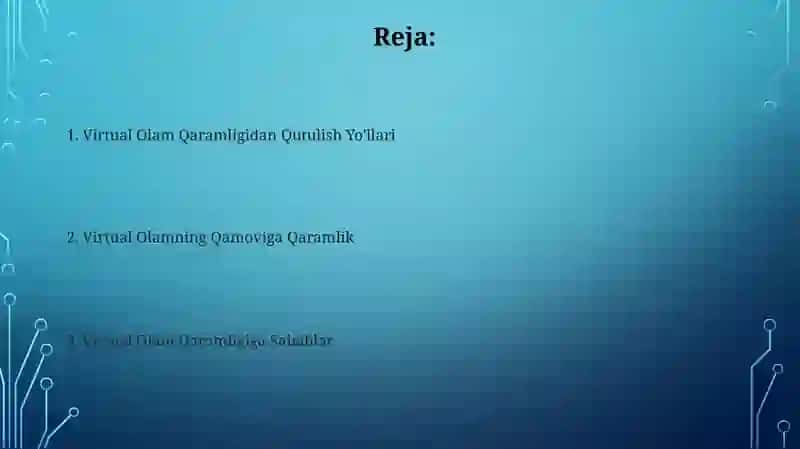 Virtual Olam Qaramligi 2