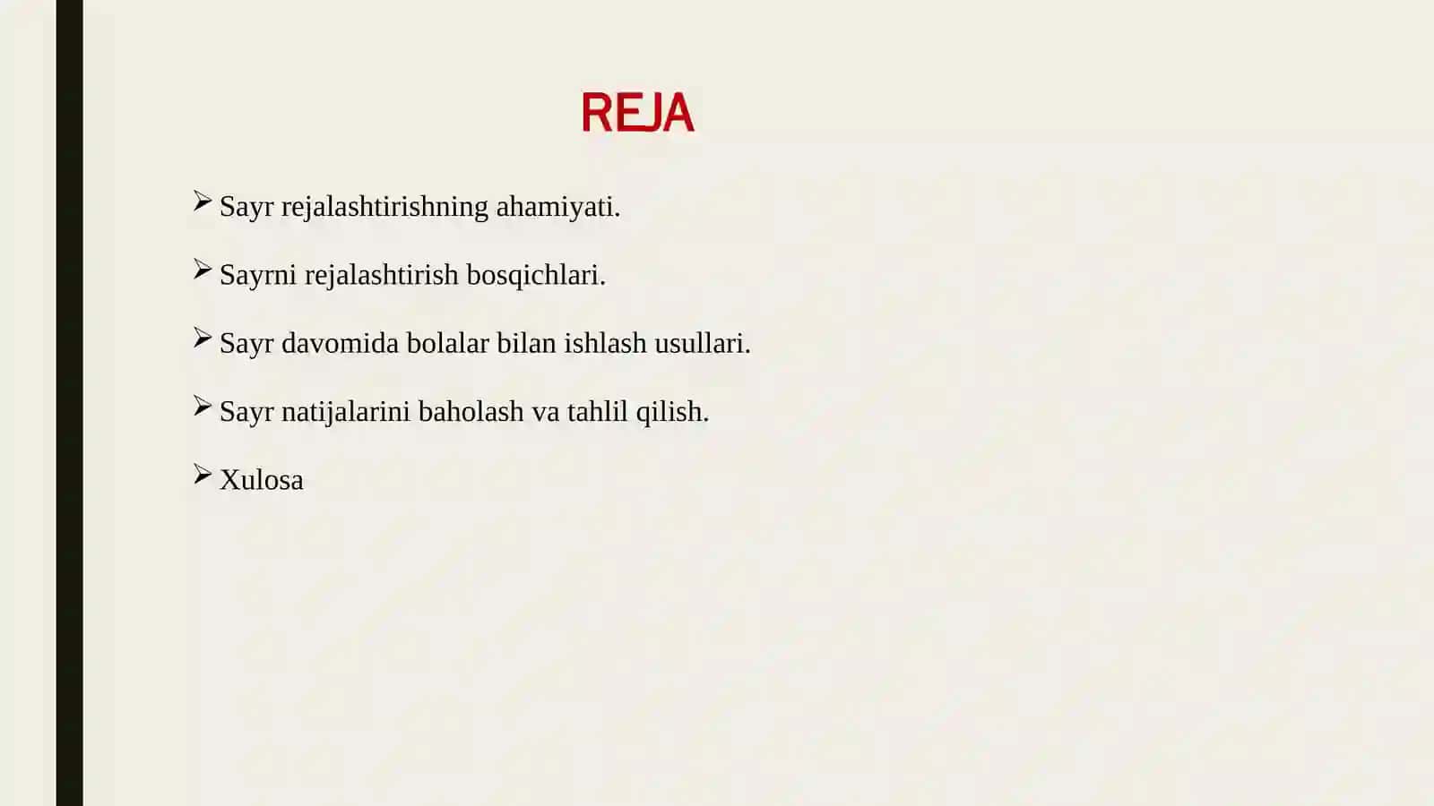 SAYRNI TO’GRI REJALASHTIRISH TARTIBI 2