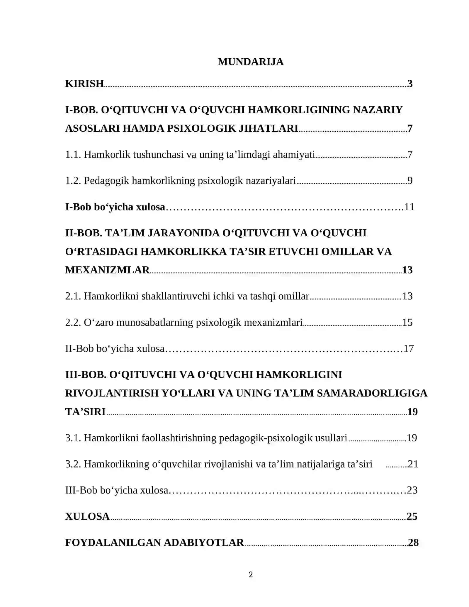 “Ta‘limda o‘qituvchi va o‘quvchi hamkorligi” masalasining psixologiyada tadqiq qilinishi 2