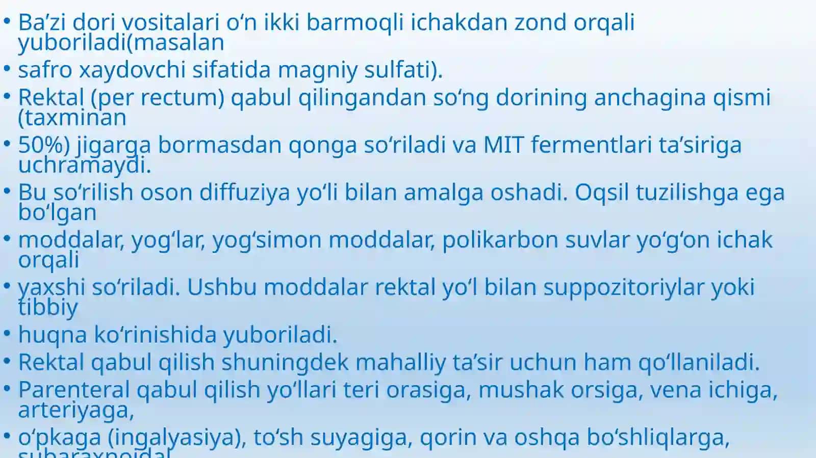 O'zbekiston Respublikasi Prezidentining retsepturaga oid qonunlari va farmoyishlari 2