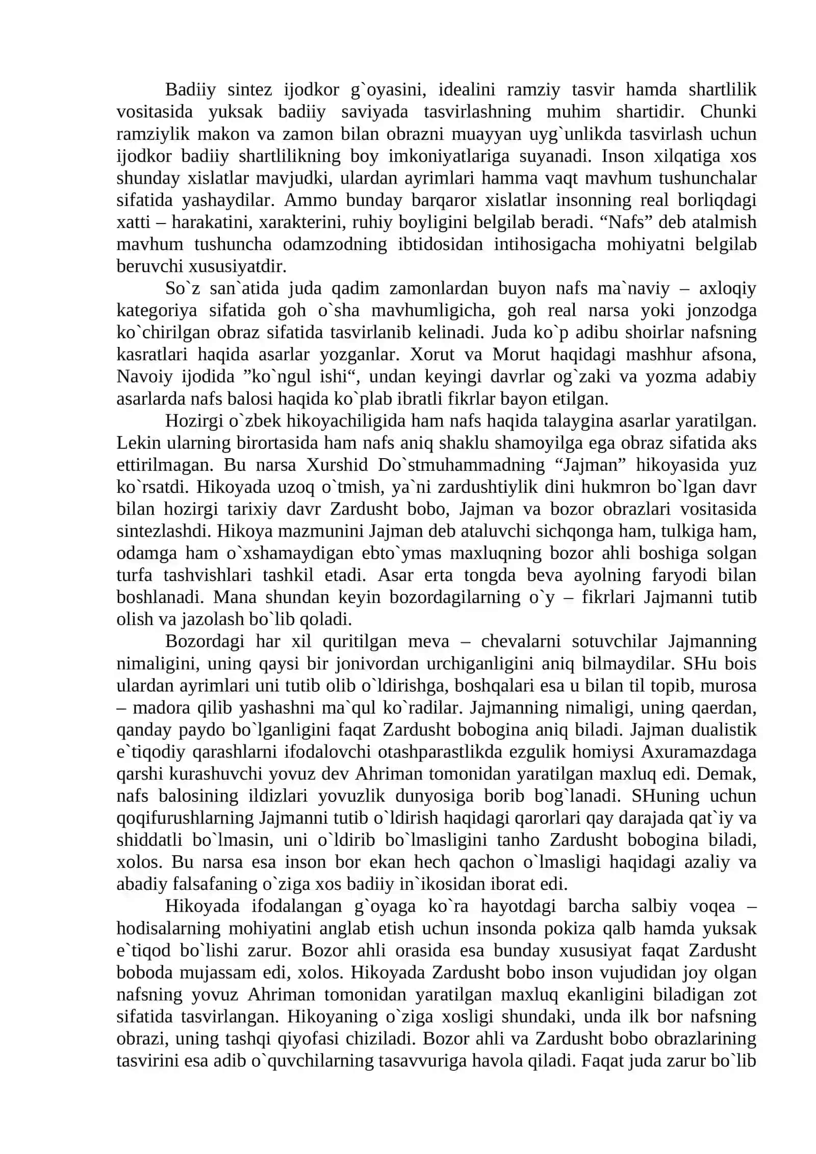 HIKОYADА BАDIIY SINTЕZ VА RАMZIY TАSVIR 2