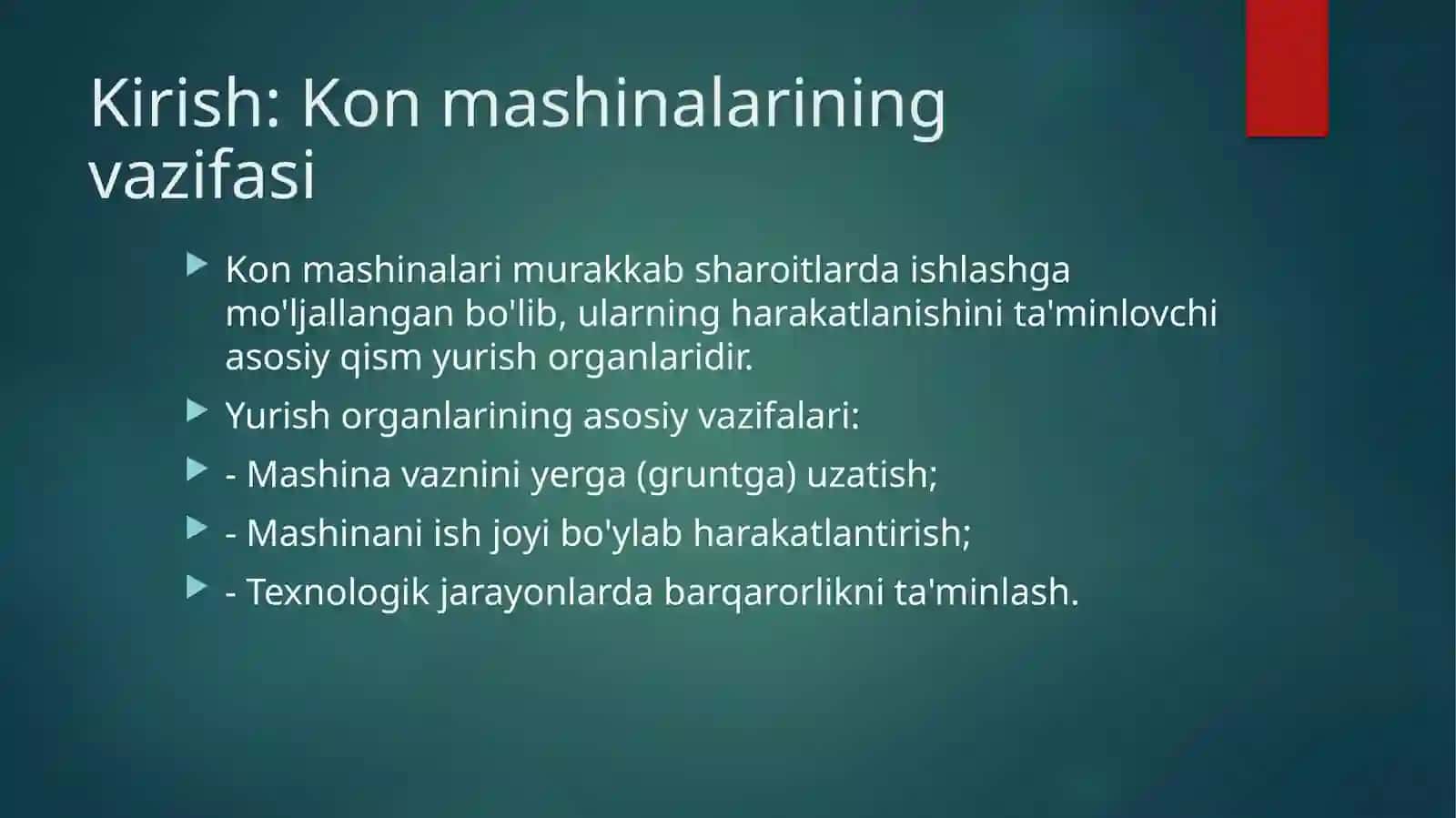 Konmashinalarining yurish organlari va ularning turlari 2
