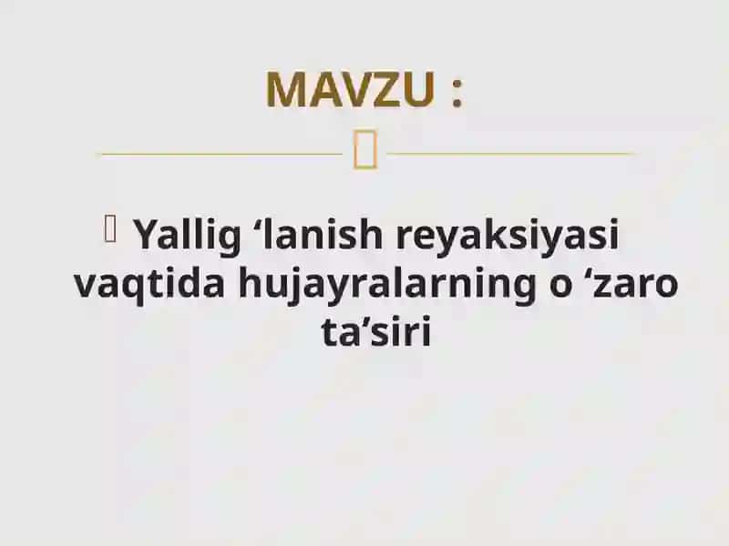 TTATFDAVOLASH ISHI-1 FAKULTETI 101-B GURUHTALABASIXAMROYEVA GULXAYONING GISTALOGIYAFANIDAN MUSTAQIL ISHI 2
