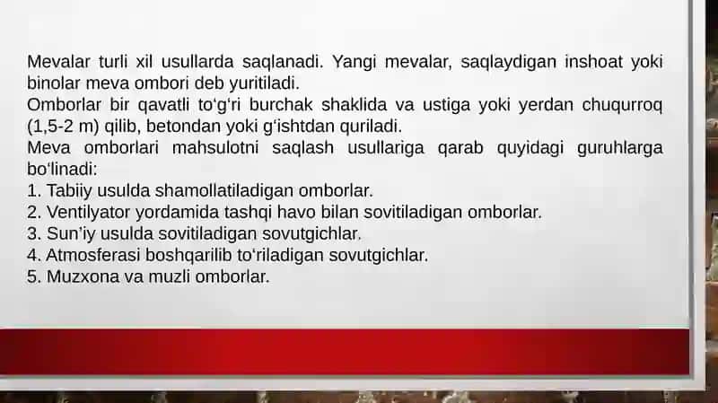 Subtropik mevalarning biologik va nazariy asoslari 2
