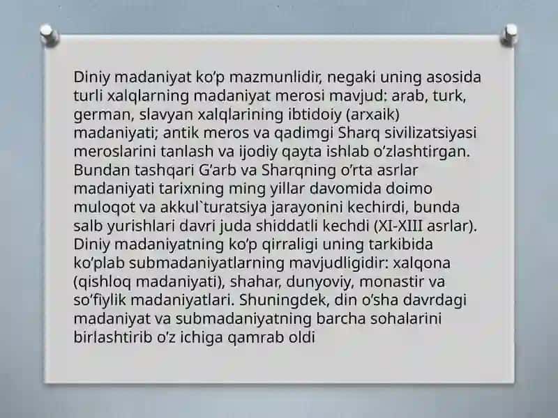 Diniy  madaniy  an’analarning  jamiyat  taraqqiyotiga ta’siri 2