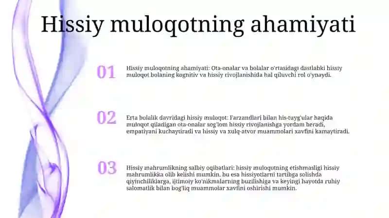Psixik Rivojlanishida Kattalar Bilan Emotsional Muloqot 2