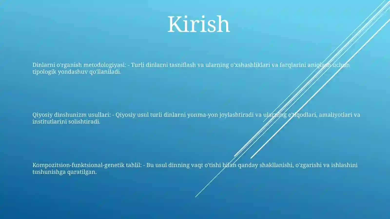 Dinlarni Tadqiq Etish Metodologiyasi: Tipologik, Qiyosiy, Tarkibiy-Funksional Genetik Tahlil 2