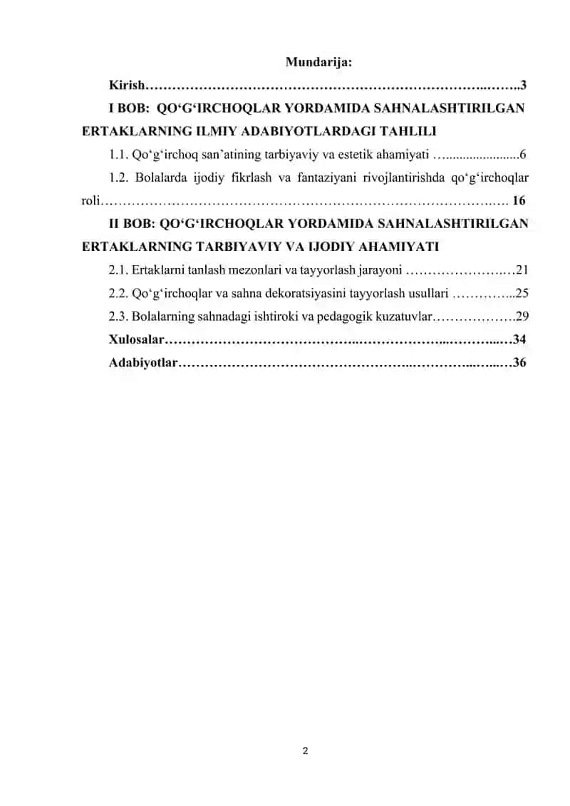 Qoʻgʻirchoqlar yordamida sahnalashtirilgan ertaklar. 2