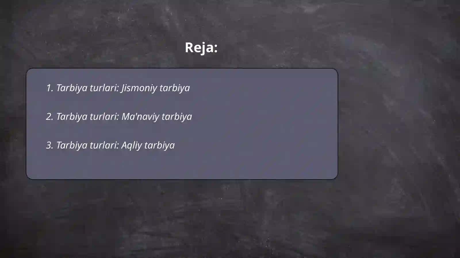 Jismoniy tarbiya 2