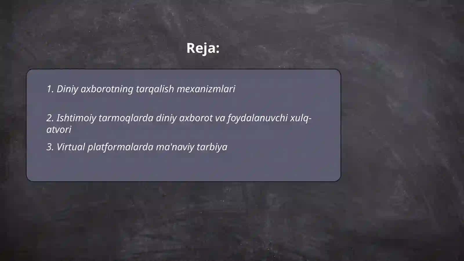 Ishtimoiy tarmoqlarda diniy axbarot ist, ishtimoiy madaniyatini tarbiyalashning zaruryati 2