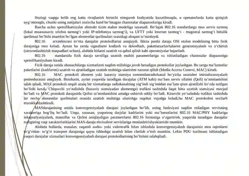 IEEE 802.16 standarti arxitekturasi 2