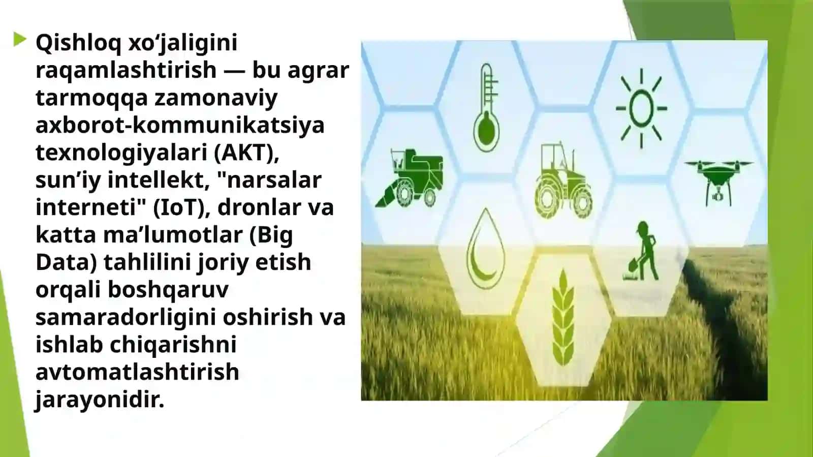 Qishloq xo‘jaligini raqamlashtirishning nazariy va iqtisodiy asoslari 2