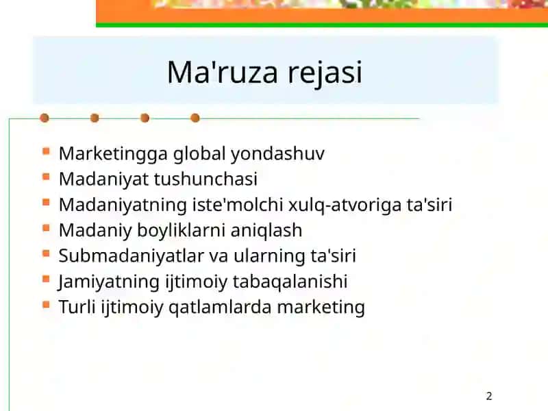 Madaniyat va submadaniyat, ijtimoiy tabaqalanish 2