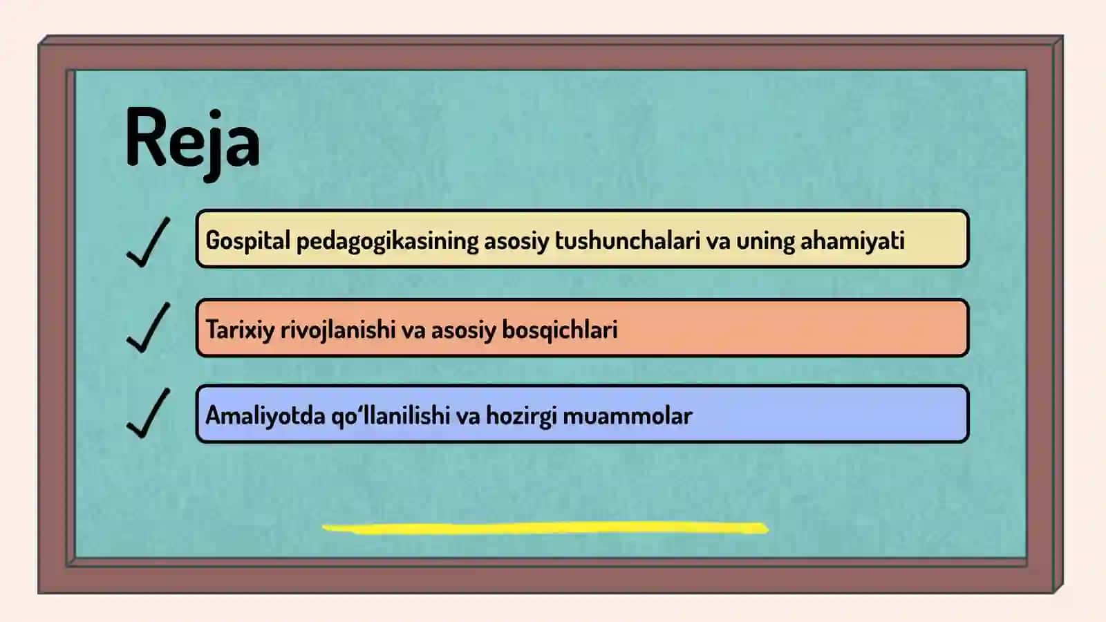Gospital pedagogikasining rivojlanishi 2