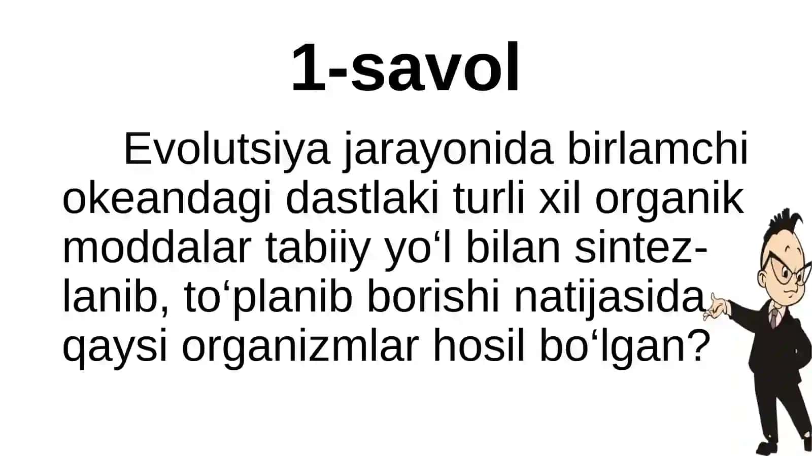 Tirik organizmlar do‘z-o‘zini idora qilish organlari: gumoral va nervsistemasievolutsiyasi 2