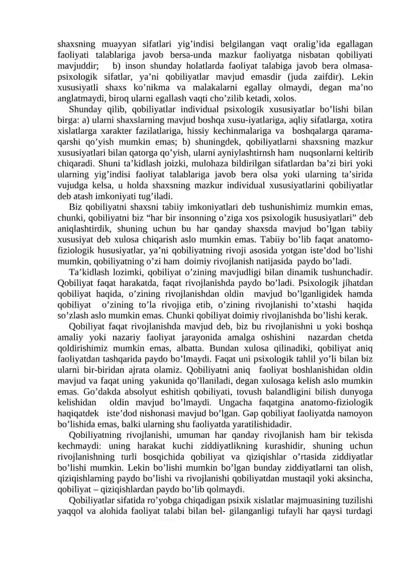 O’qituvchi Faoliyatida Pedagogik Qobiliyat 2