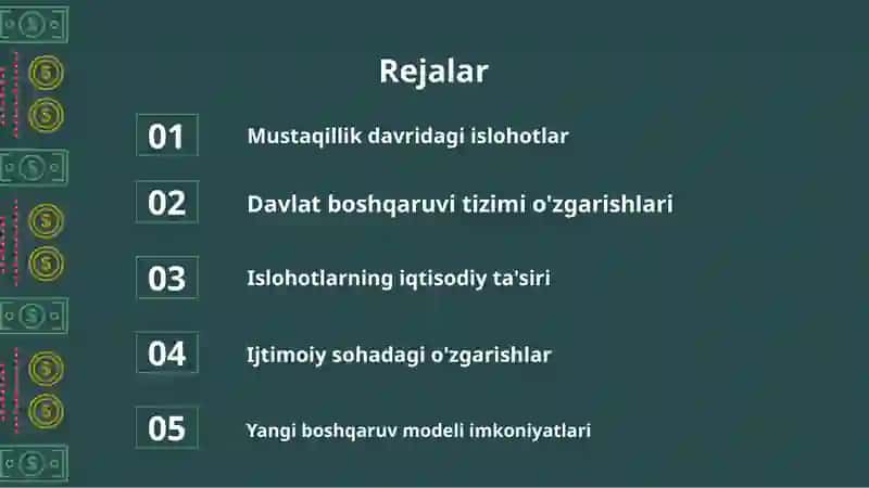 Mustaqillik yillarida Davlat Boshqaruvi Tizimida Amalga Oshirilgan Islohotlar 2