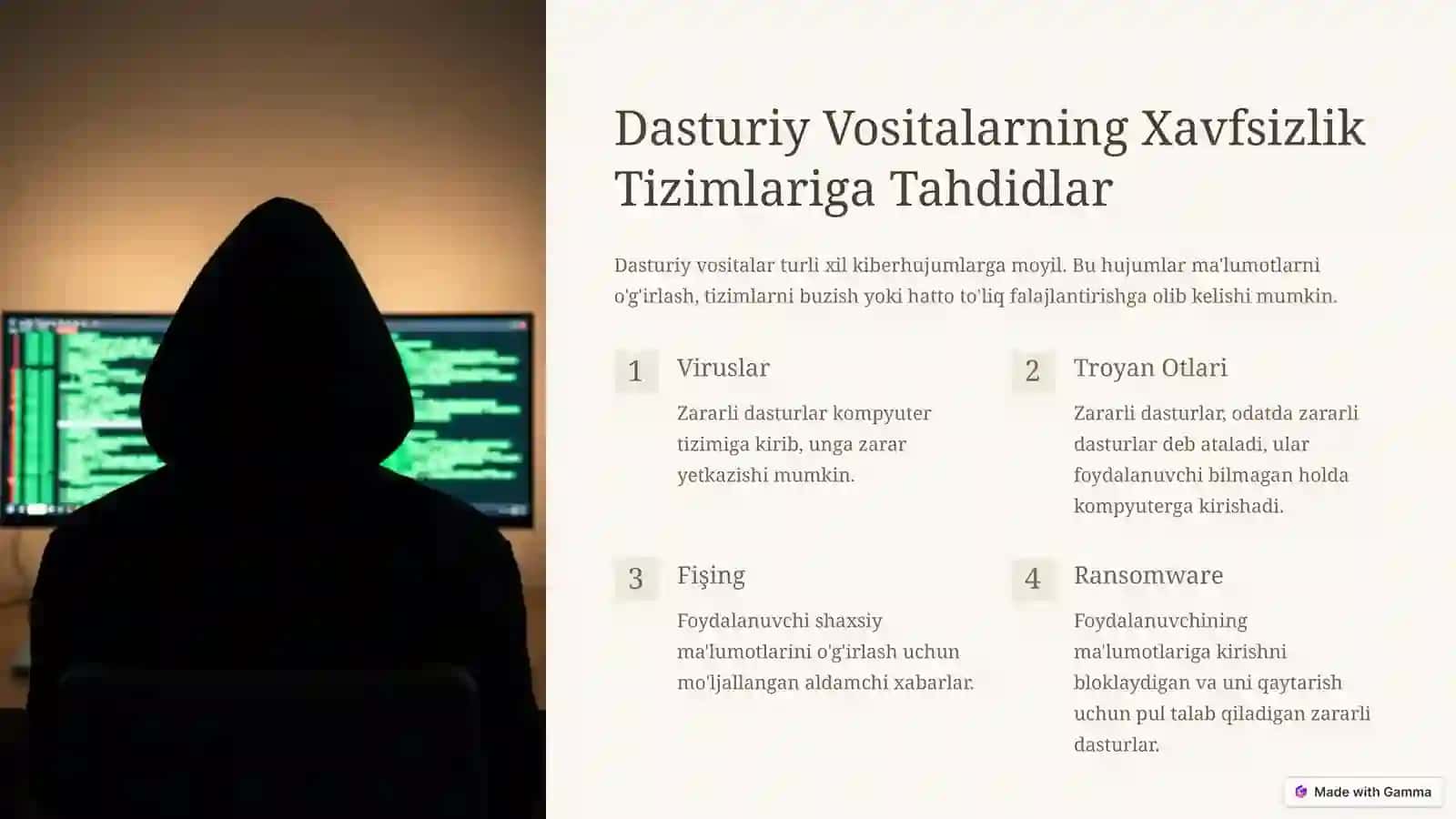 Dasturiy Vositalardagi Xavfsizlik Muammolari 2