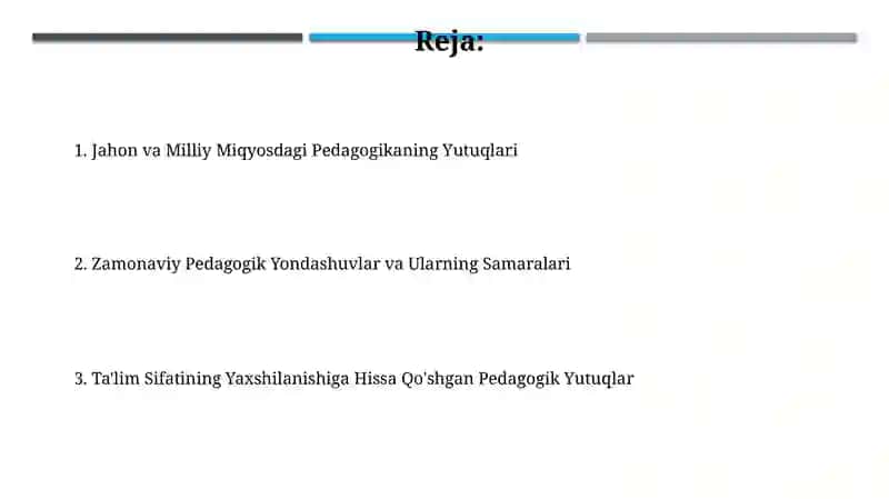 Milliy Miqyosdagi Pedagogika Yutuqlari 2