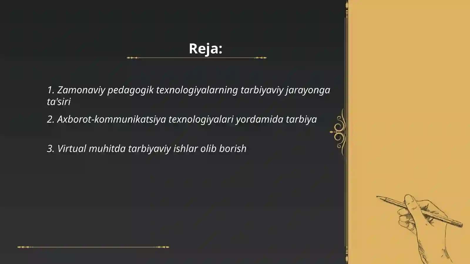 Zamonaviy pedagogik texnologiyalarning tarbiyaviy jarayonga ta'siri 2