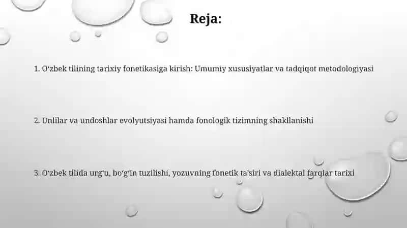 Oʻzbek tili tarixi fonetikasi 2