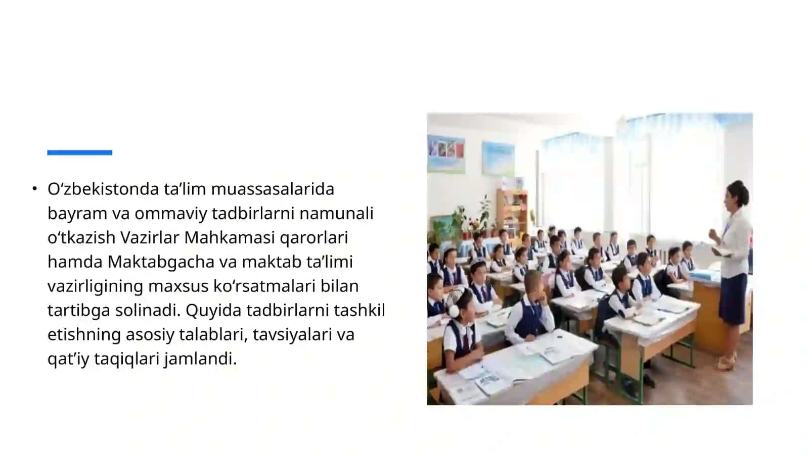 Muassasa bayram tadbirlari 2