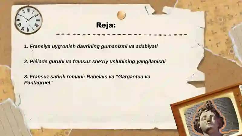 G‘arbiy Yevropa uyg‘onish adabiyoti 2