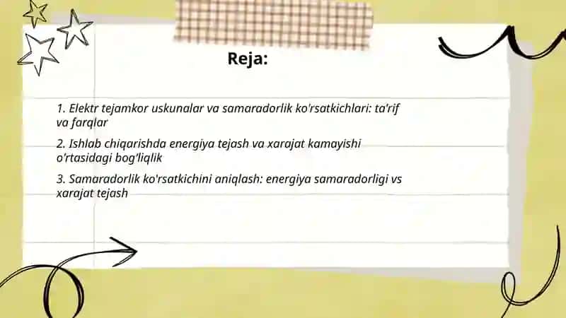 Elektr tejamkor uskunalar va samaradorlik ko'rsatkichlari: taʼrif va farqlar 2