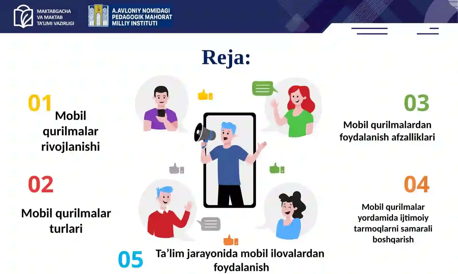 Mobil qurilmalar va ularning imkoniyatlari 2