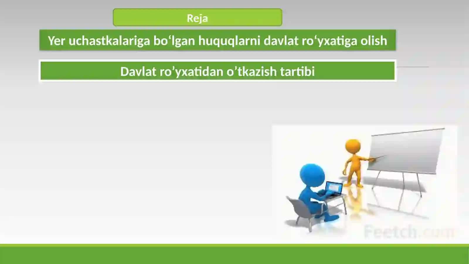 DAVLAT KADASTRLARI ASOSLARI 2