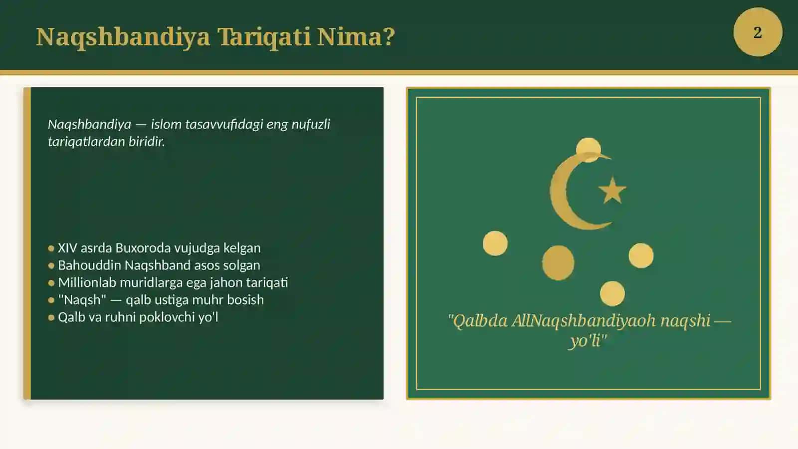 Naqishbandiya Tariqati 2