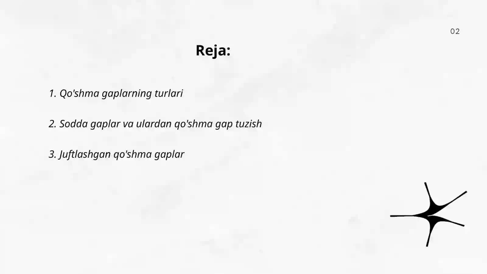 Qo'shma gap turlari 2