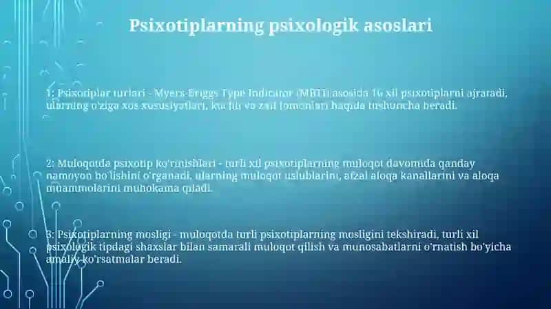 Shaxsning Psixotiplari Va Ularning Muloqot Jarayonida Namayon Bo`Lishi 2