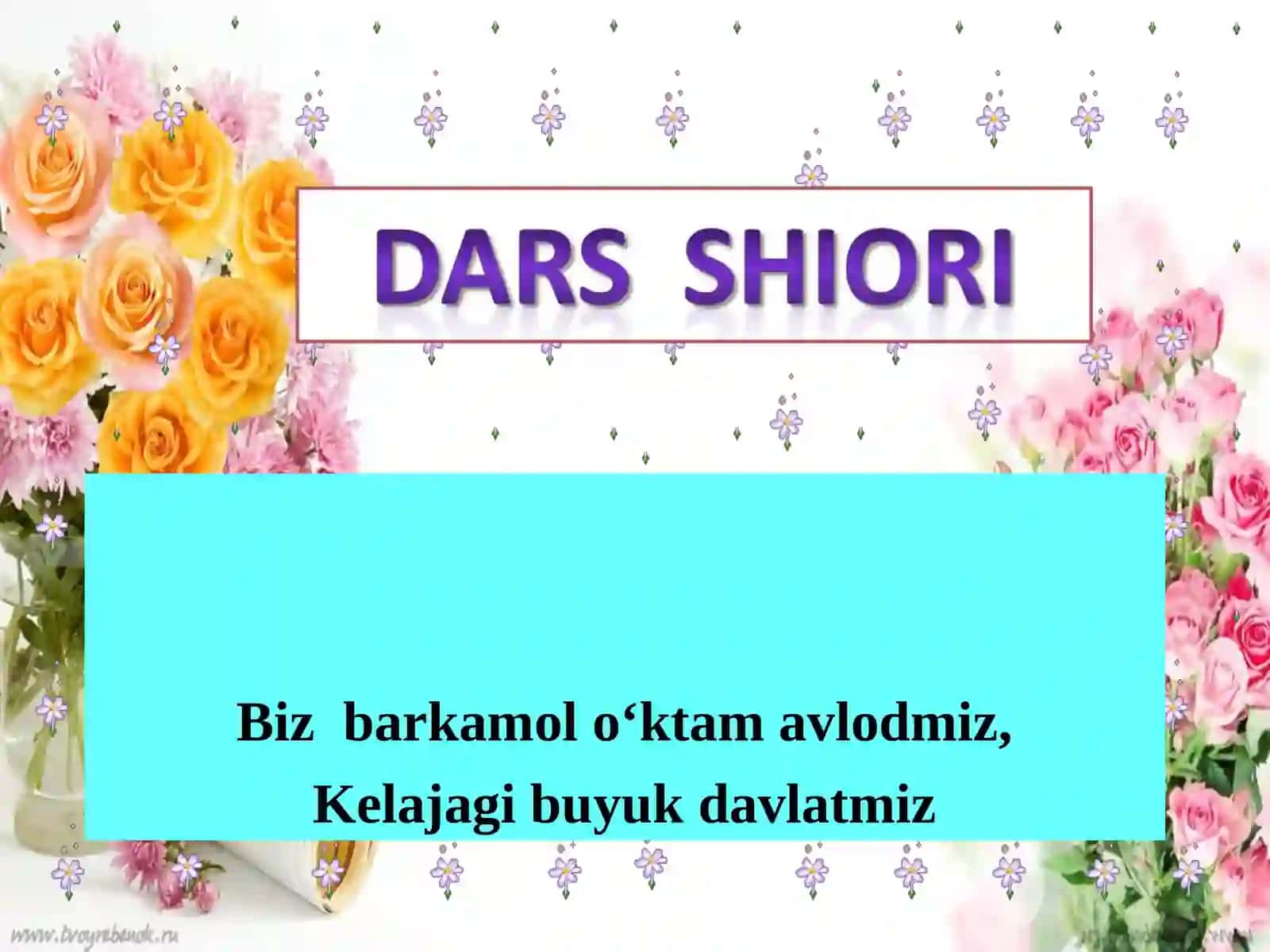 Biz barkamol o‘ktam avlodmiz 2