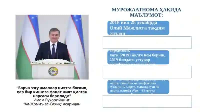 Амалгаоширилган ишлар таҳлили ва истиқболдаги вазифалар 2