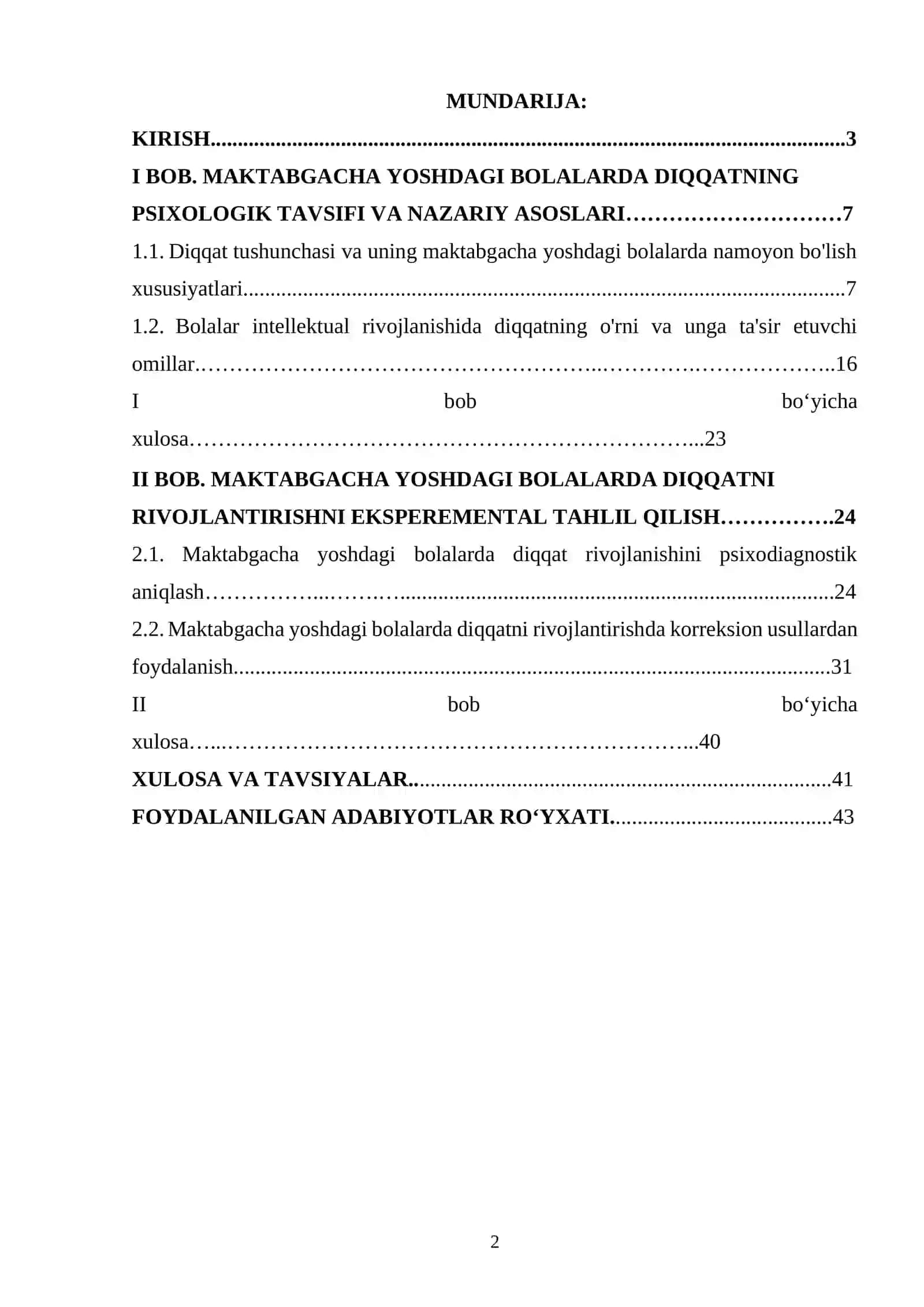 Maktabgacha yoshdagi bolalarda diqqatni rivojlantirish usullari 2