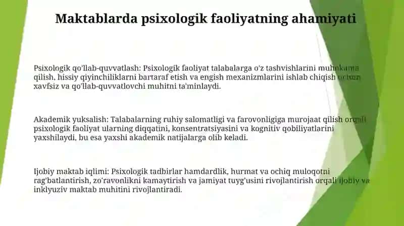Psixologik Faoliyatni To‘G‘ri Yo‘lga Qo‘yish 2