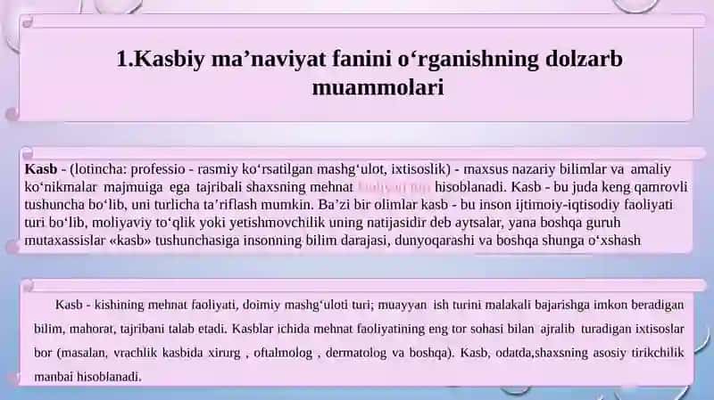 KASBİYMA’NAVİYATFANİNİNGPREDMETİ,MAQSADVAVAZİFALARİ 2