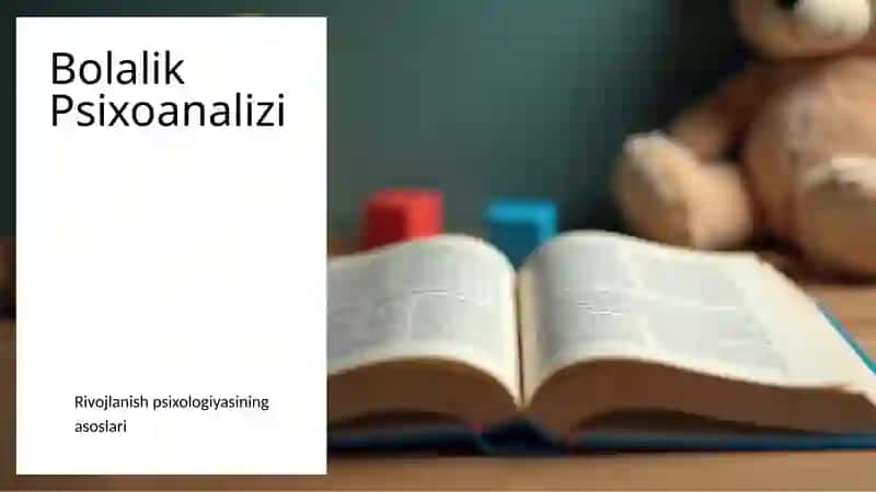 Bolalik Psixoanalizi 2