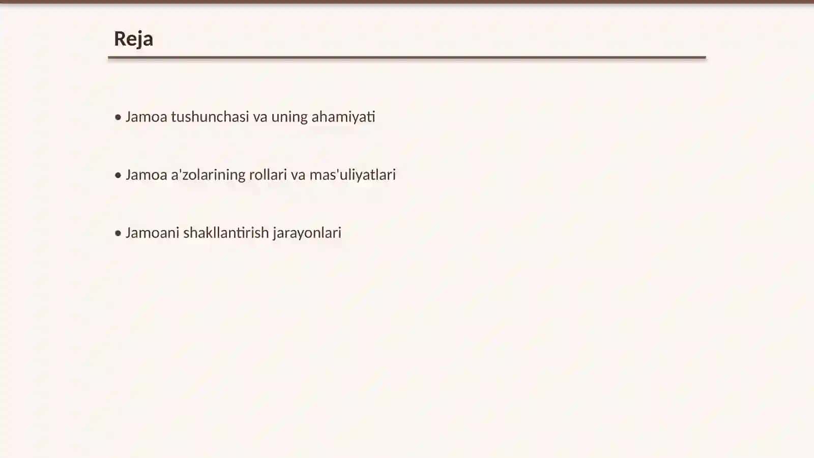 Tashkilotlarda samarali jamoa (team)ni shakllantirish 2