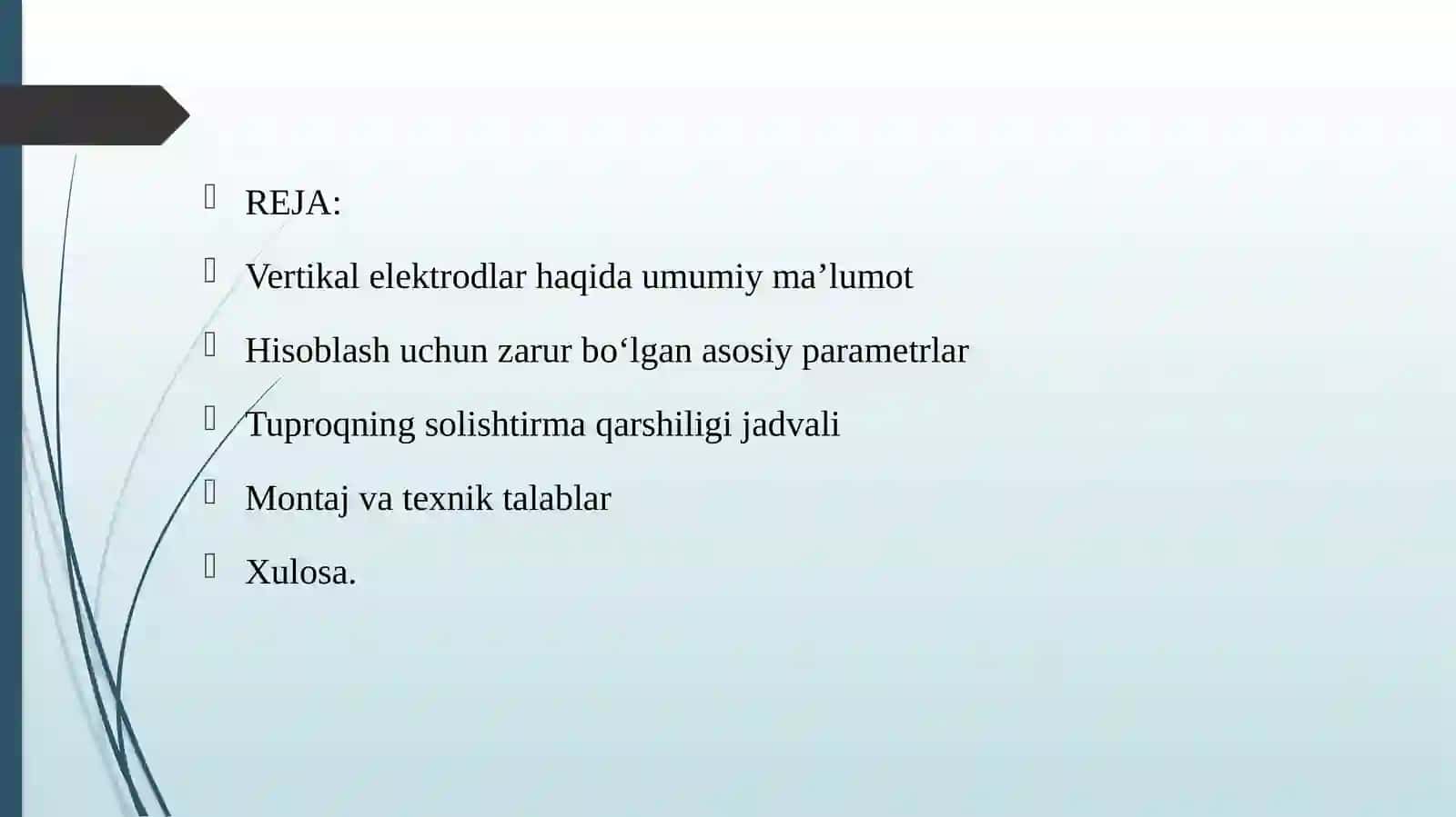 Kommutatsion apparatlar va komplekt taqsimlovdan qurilmalar mavzusidagi taqdimot ishi 2