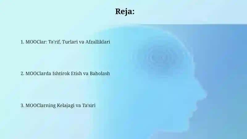 MOOClar: Ta'rif, Turlari va Afzalliklari 2