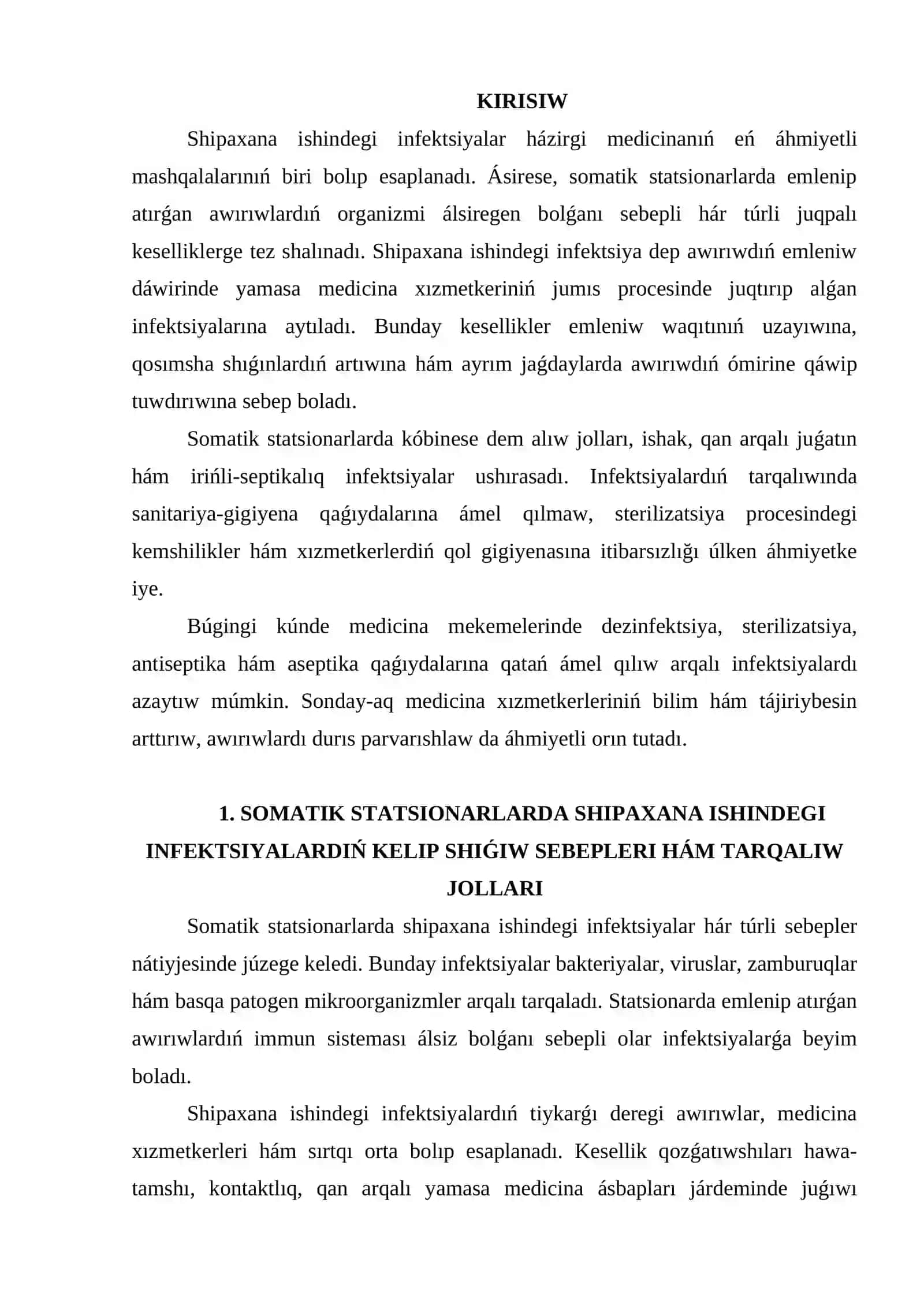 SOMATIK STATSIONARLARDA SHIPAXANA ISHINDEGI INFEKSIYALAR PROFILAKTIKASI 2