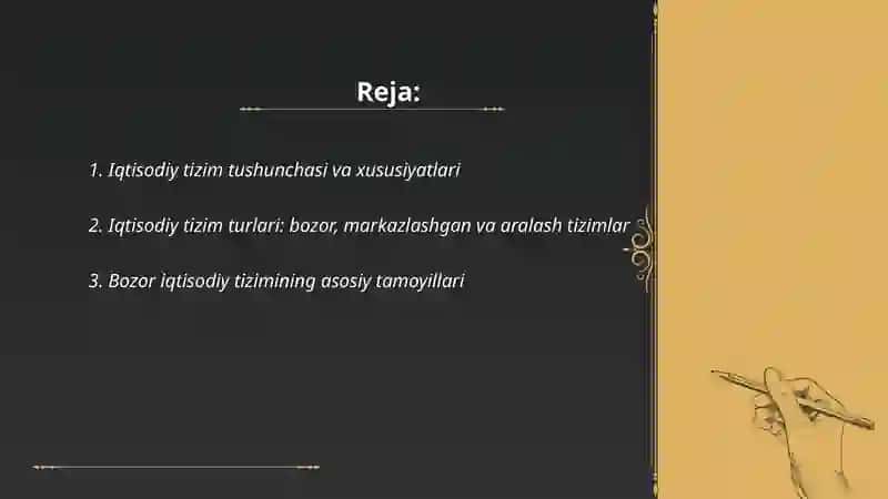 Iqtisodiy tizimlar va mulkchilik 2